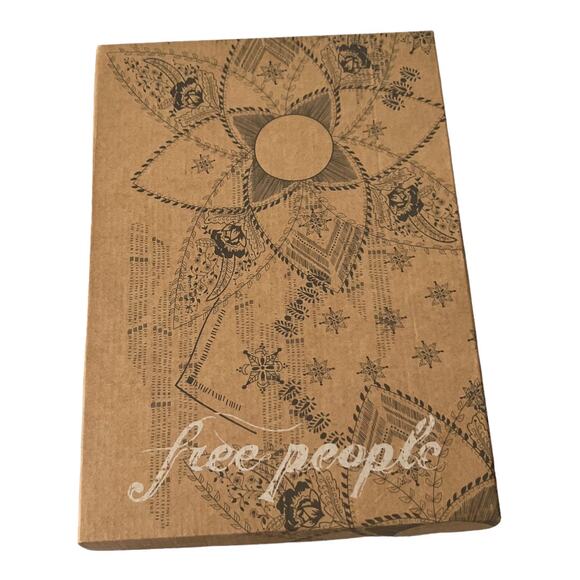 Free People Charm Double V Ankle Black Leather Boots Size 38 EU - Picture 9 of 12